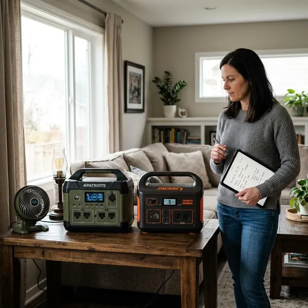 4patriots solar generator vs jackery