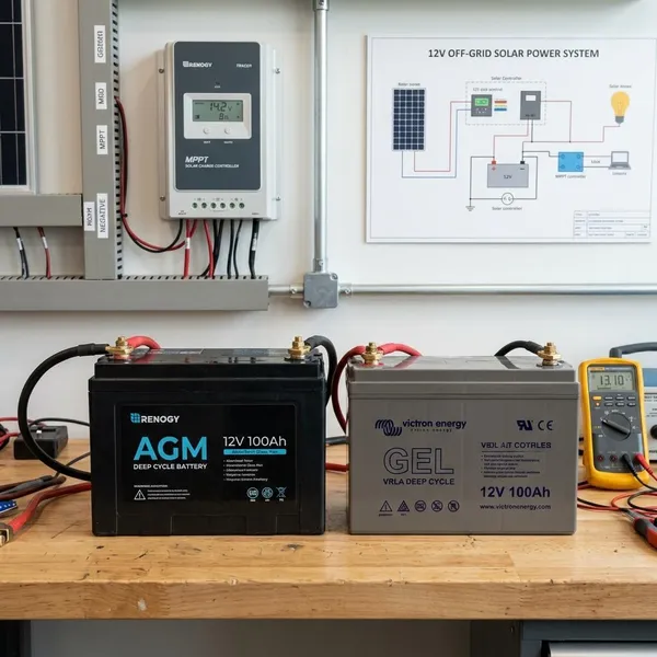 agm vs gel battery for solar