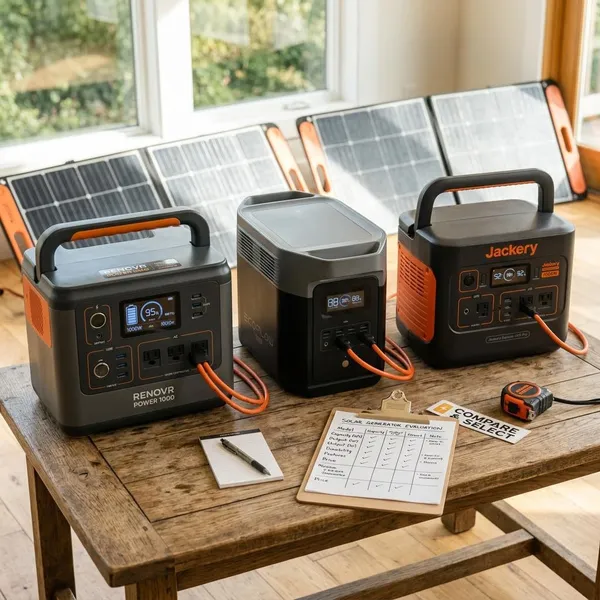 Best 1000 Watt Portable Solar Generators Compared
