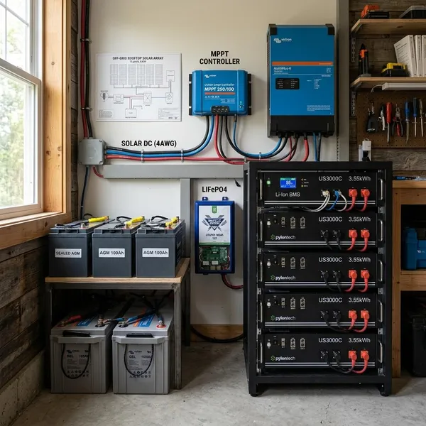 best batteries for solar off grid