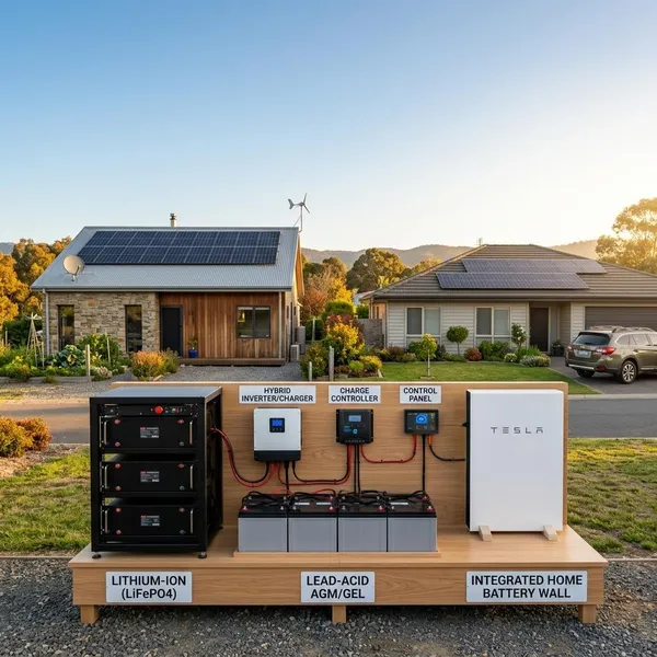 Which Solar Battery Chemistry Makes Sense