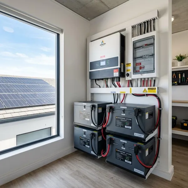 best battery for solar panel