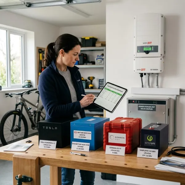 Best Solar Battery Types for Different Needs