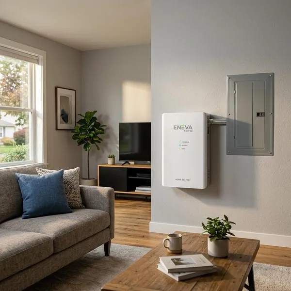 Can a home battery backup work without solar?