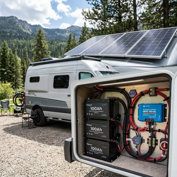 best lithium battery for rv solar system
