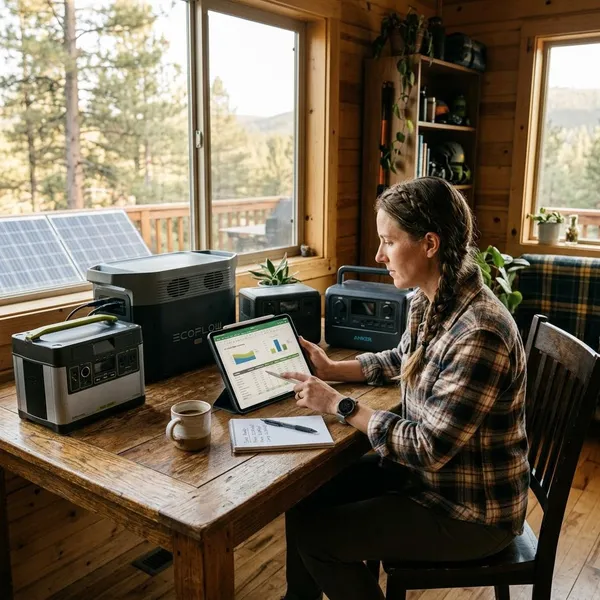 What features make a solar battery bank better?