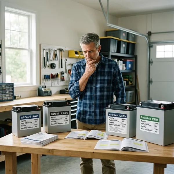 How do you choose the right solar battery size?