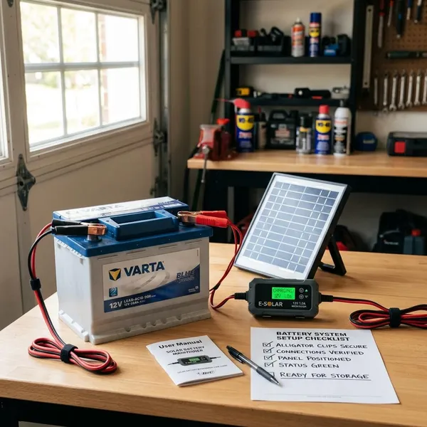What features make a solar maintainer better?