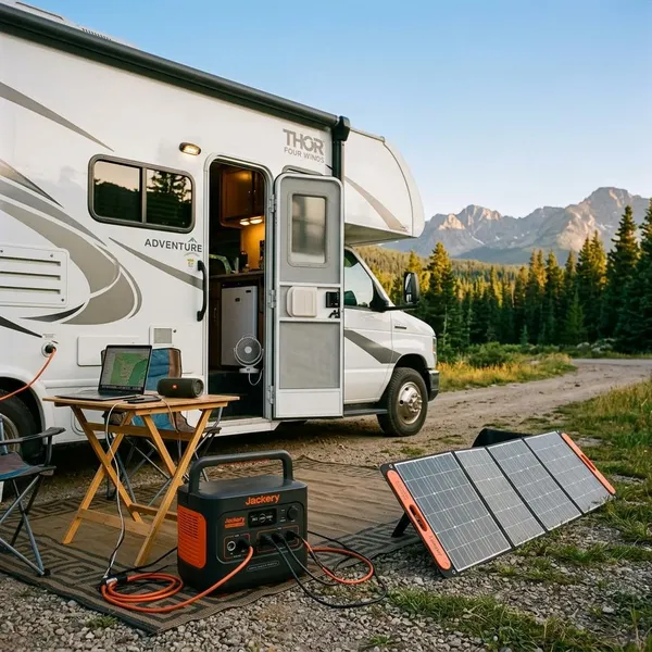Why use a solar generator for an RV?