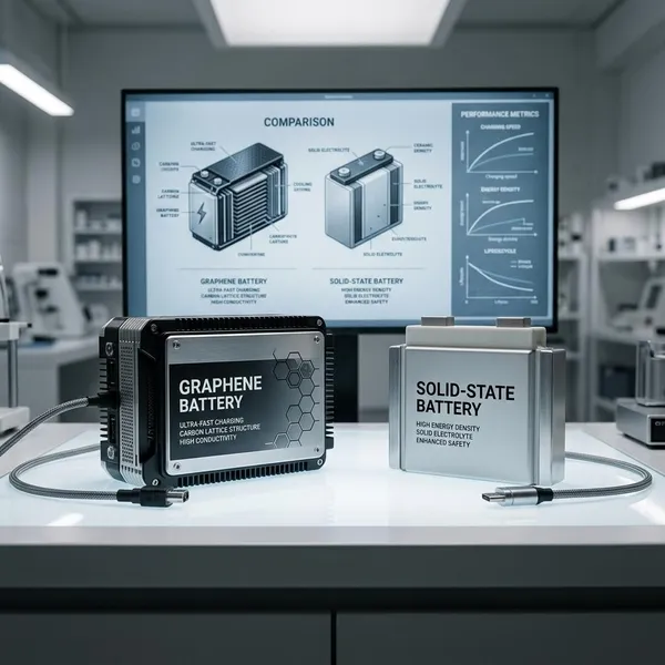 How do graphene and solid-state batteries compare?