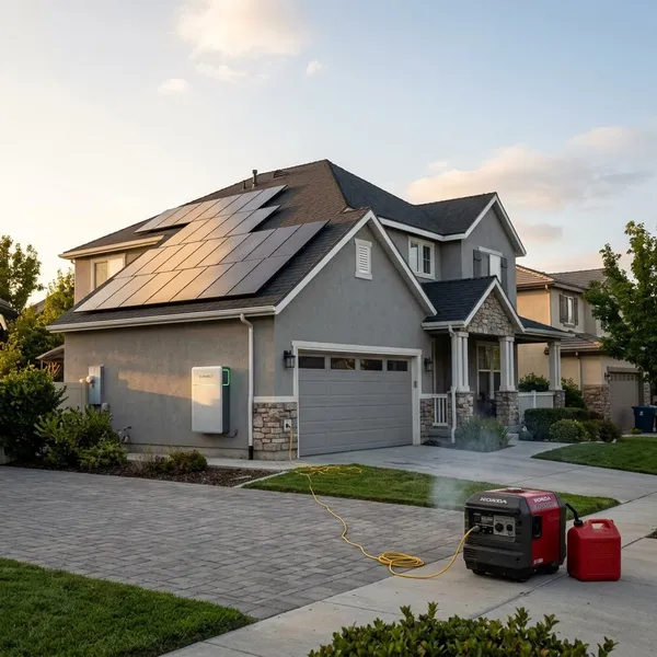 How Solar Backup and Gas Generators Work